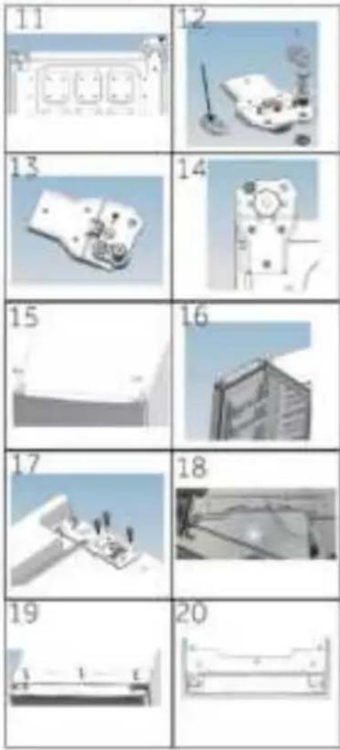 HAIER H4F272WCH1 - Pasos para el montaje (Fig. 10.9): - 1