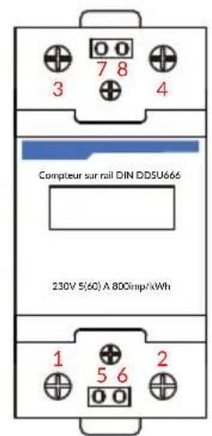Deye SUN6KG05P1EUAM2 - Scheme de connexion du système pour le compteur Eastron - 11