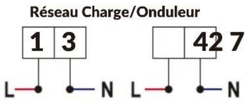 Deye SUN6KG05P1EUAM2 - Scheme de connexion du système pour le compteur CHNT - 2