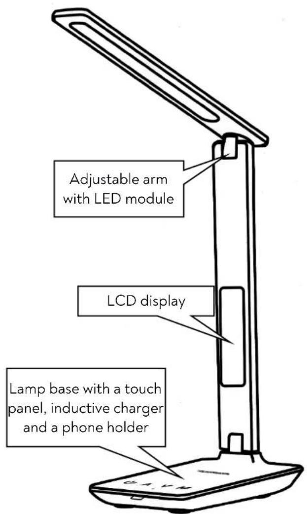 Huslog OW3912 - Construction of the device - 1