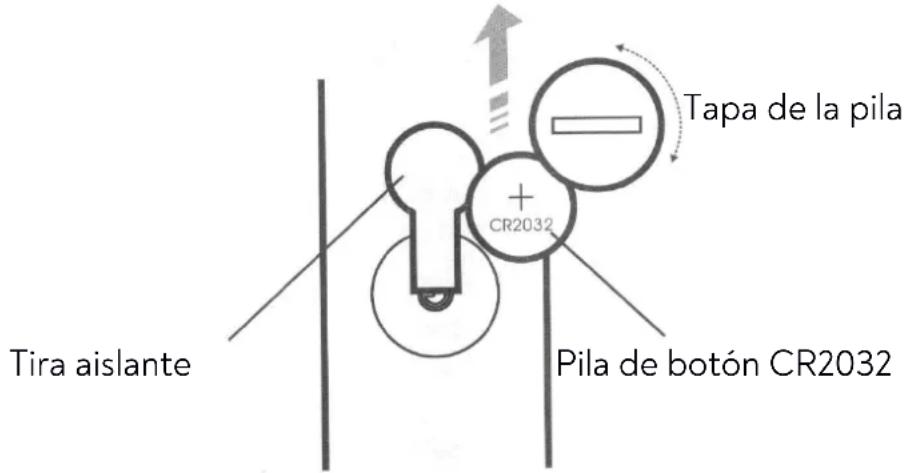 Huslog OW3912 - Sustitución de la pila - 1