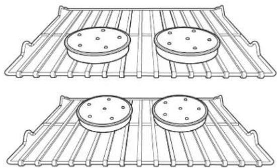 JENN-AIR JMW2427LL - Cuisson au four de gâteaux sur 2 grilles - 1