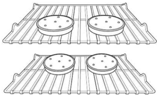 JENN-AIR JMW2427LL - Baking Cakes on 2 Racks - 1