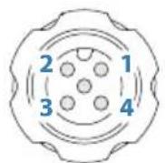 SIMRAD FU80 - Schéma du brochage du connecteur - 3