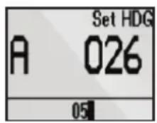 SIMRAD FU80 - Mode AUTO et nodrift - 1