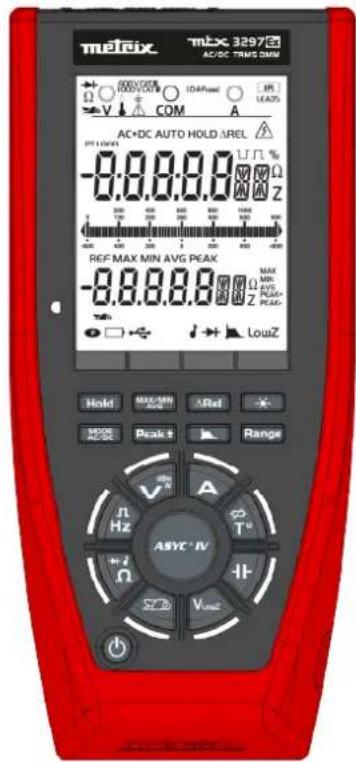 METRIX MTX 3297Ex - FACE AVANT ET FACE ARRIÈRE - 2