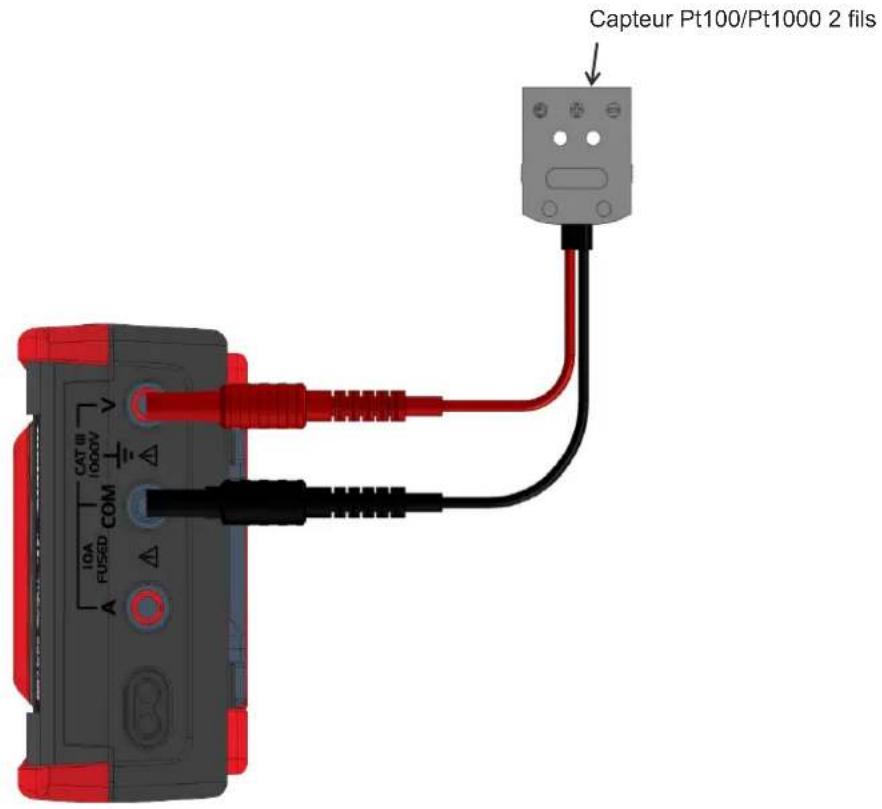METRIX MTX 3297Ex - MESURE DE TEMPÉRATURE (avec sonde platine) - 2