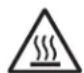 DENON Monitor XT12 - - CAUTION (for amplifier)! HOT SURFACE. DO NOT TOUCH. - 1