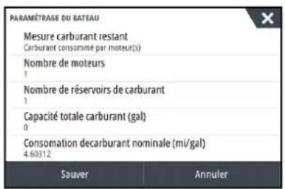 SIMRAD IDS - Paramétrage du bateau - 1
