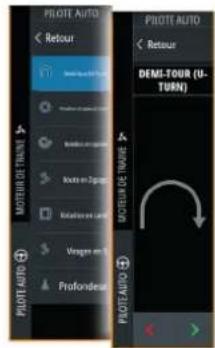 SIMRAD IDS - Amorçage d'un virage - 2