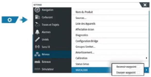 SIMRAD IDS - Configuration du port NMEA 2000 - 1