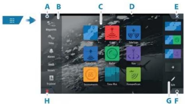 SIMRAD IDS - Page d'accueil - 1