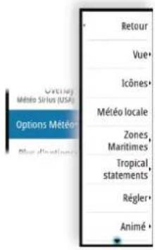 SIMRAD IDS - Méteo locale - 2