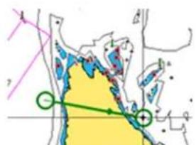 SIMRAD IDS - Exemples d'Autorouting Dock-to-dock et d'Easy Routing - 1