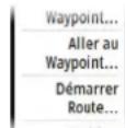 SIMRAD IDS - Utilisation des options de menu - 1