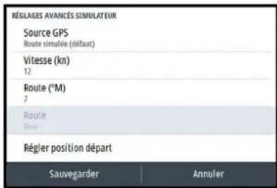 SIMRAD IDS - Réglages avances Simulateur - 1