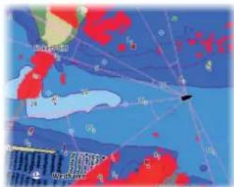 SIMRAD IDS - Obturation de secteurs radar - 2