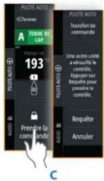 SIMRAD IDS - Transfert de commande - 3