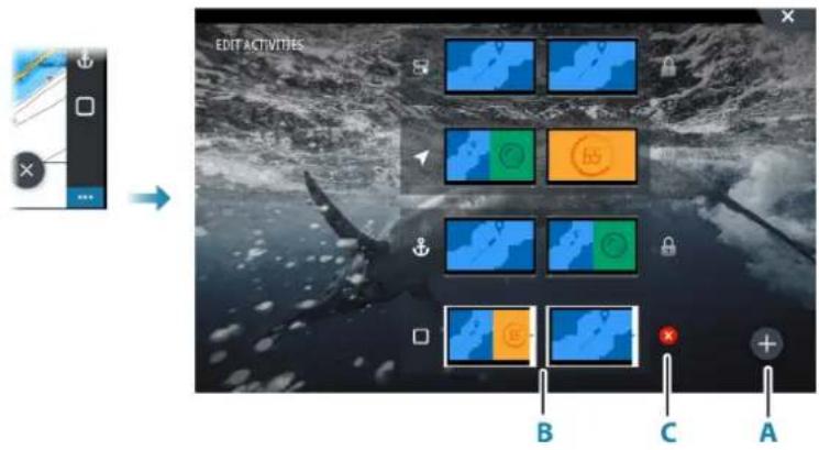 SIMRAD IDS - Personnalisation des activités - 1