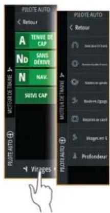 SIMRAD IDS - Pour modifier la consigne d'angle de vent - 1