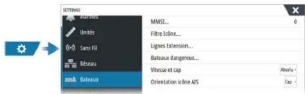 SIMRAD IDS - Réglages du bateau - 1