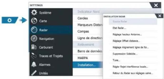 SIMRAD IDS - Installation du radar - 1