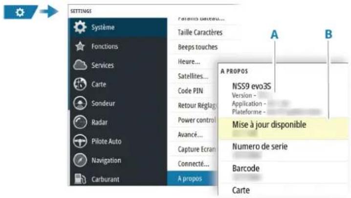 SIMRAD IDS - Logiciels installés et mises à jour logicielles - 1