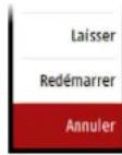 SIMRAD IDS - Utilisation des options de menu - 2