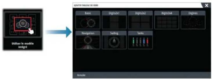 SIMRAD IDS - Utiliser le modele intégré - 2