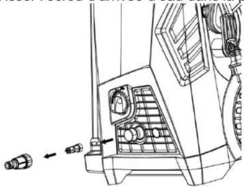 Anova H1800 - Faites glisser le porte-pistolet en position - 3