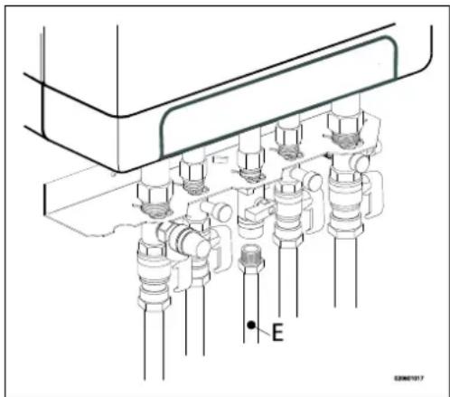 DAIKIN EKOMBG28ABV1 - Connecting gas - 1