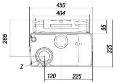 DAIKIN EKOMBG28ABV1 - Medidas de instalacao - 5