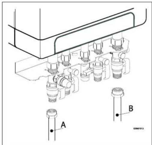 DAIKIN EKOMBG28ABV1 - Connecting CH installation - 1