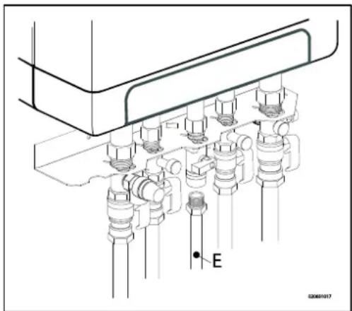 DAIKIN EKOMBG28ABV1 - Gas aansluten - 1