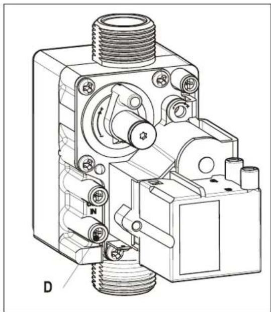 DAIKIN EKOMBG28ABV1 - Mandata del gas - 2