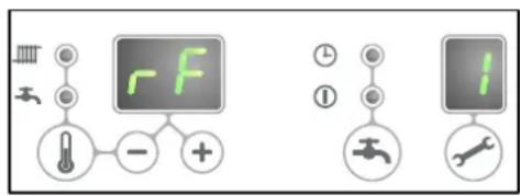 DAIKIN EKOMBG28ABV1 - Undo the appointment of an RF room thermostat to the CH boiler. - 2