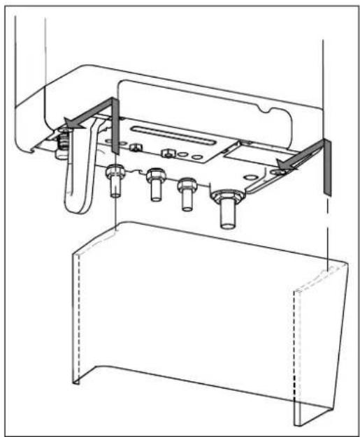 DAIKIN EKOMBG28ABV1 - Schermplaat aanbrengen (optioneel) - 1