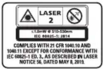 DEWALT DCE825NG18 - Etiquetas de advertencia - 6