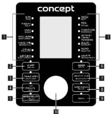 Concept CK8000 - A MULTIFUNKCIOS EDENY KEZELOPANELEK ELEKRASIA - 1