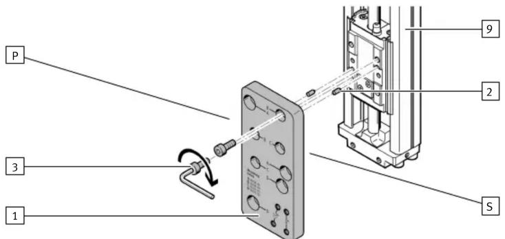 Festo EHAMMAE1925C14 - Connexion VTOI avec EGSC / EGSK - 1