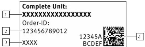 Festo YXMF1 - Étiquette produit - 1