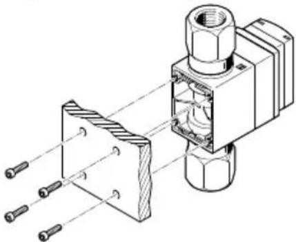 Festo SFAW32TTG34EPNLKPNVBAM12 - Monter le capteur sans accessoires de fixation - 1