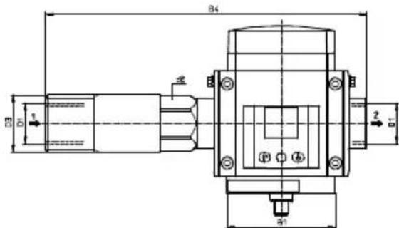 Festo SFAM905000LM2SVM12 - DimensionsSFAM-90 - 2