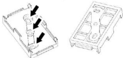 MARTIN Exterior Dot4 Pro - Installation avec des supports de pose - 1