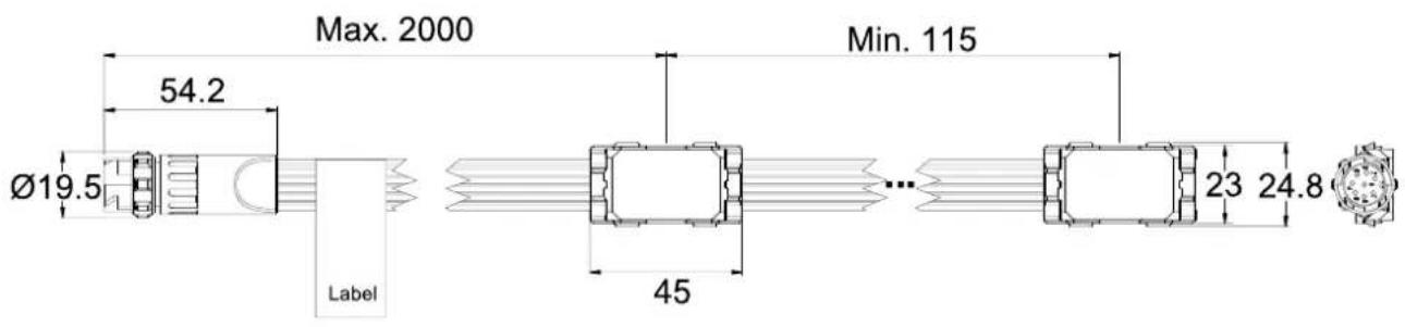 MARTIN Exterior Dot4 Pro - Dimensions - 1