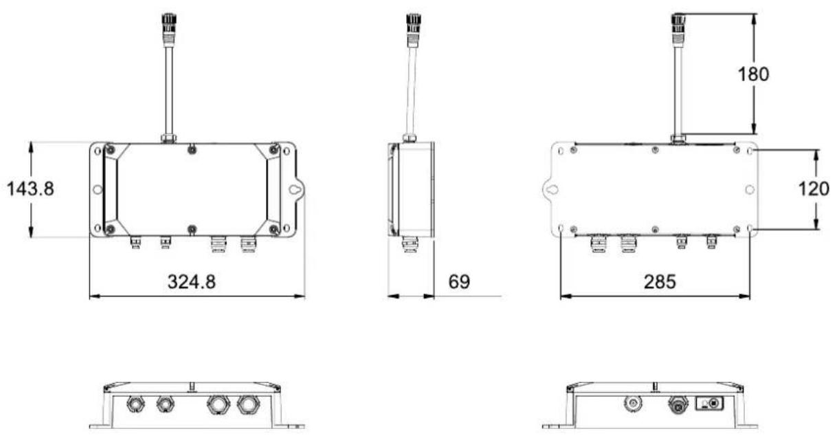 MARTIN Exterior Dot4 Pro - Dimensions - 5