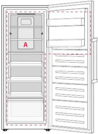 Koenic KFZ 621 E NF IN - Förvaring av mat och dryck - 1