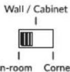 KEF Kube 15 MIE - Posi oning - 2