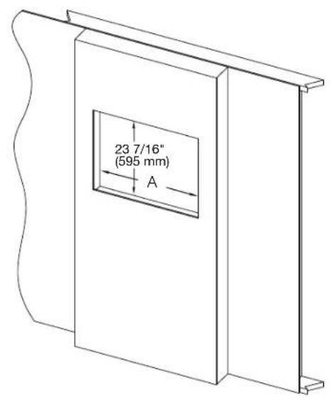 Napoleon Astound FlexMount NEFL50AB - rough framing - 2