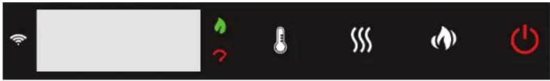 Napoleon Astound FlexMount NEFL50AB - operating control panel - 1